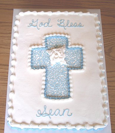 First Communion Sheet Cakes