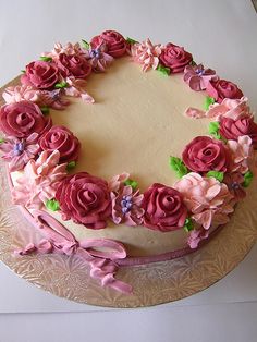 Flower Birthday Cake