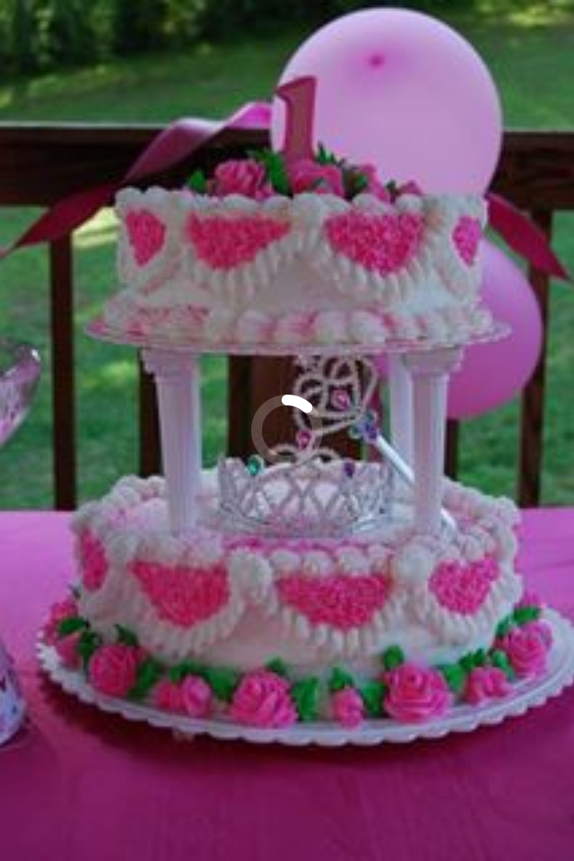 11 Photos of Girl Birthday Cakes Buttercream Frosting