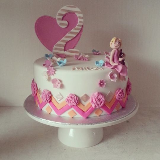 Girls Birthday Cake