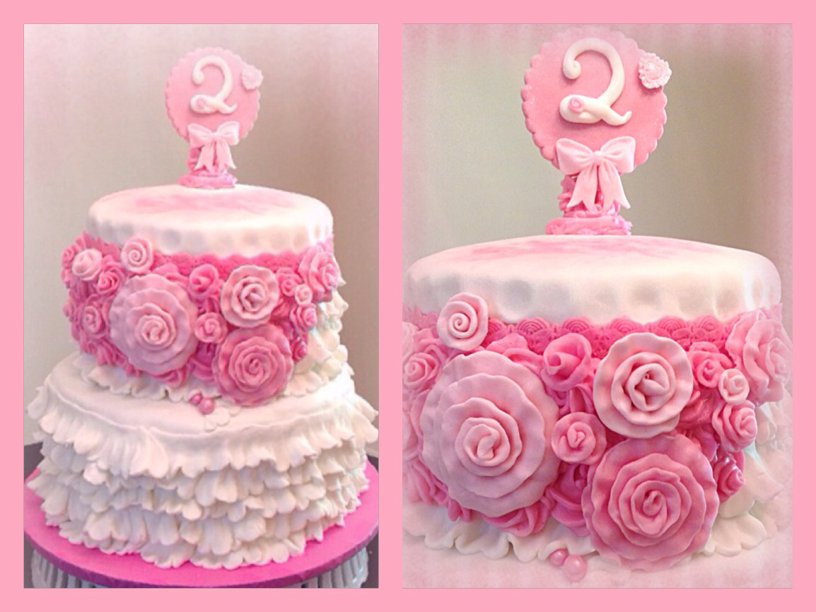 Girly Birthday Cake