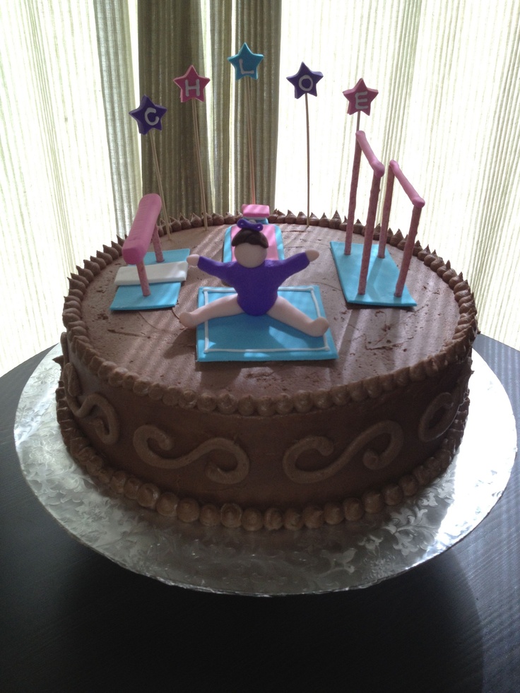 Gymnastics Cake Ideas