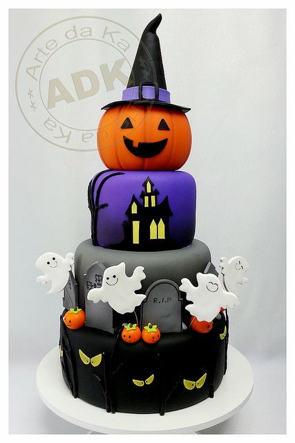 Halloween Birthday Cake