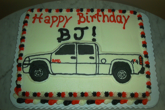 Happy Birthday BJ Cake