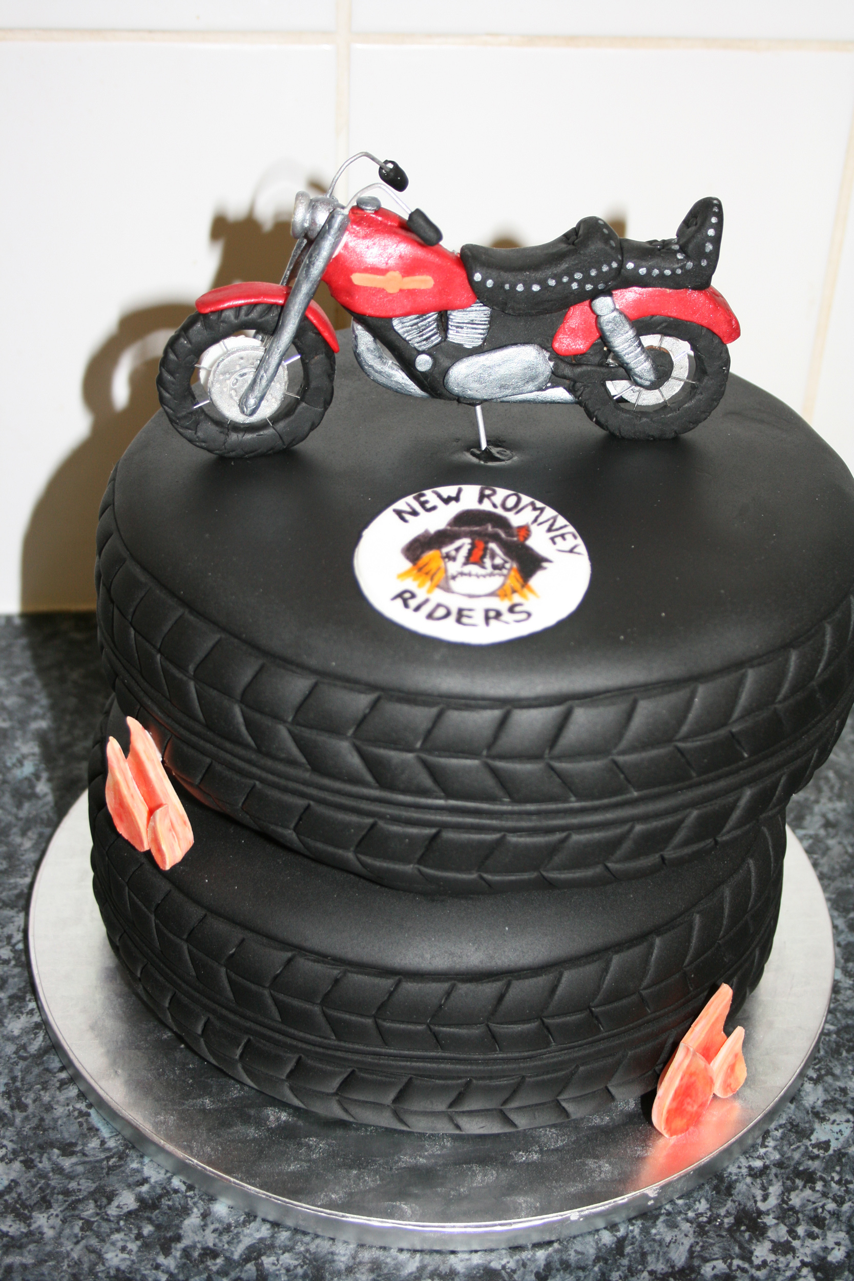 7 Photos of Harley Motorcycle Cakes