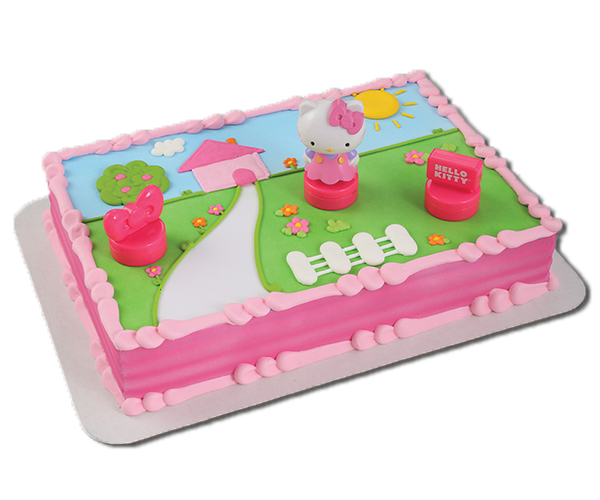 Hello Kitty Birthday Cake