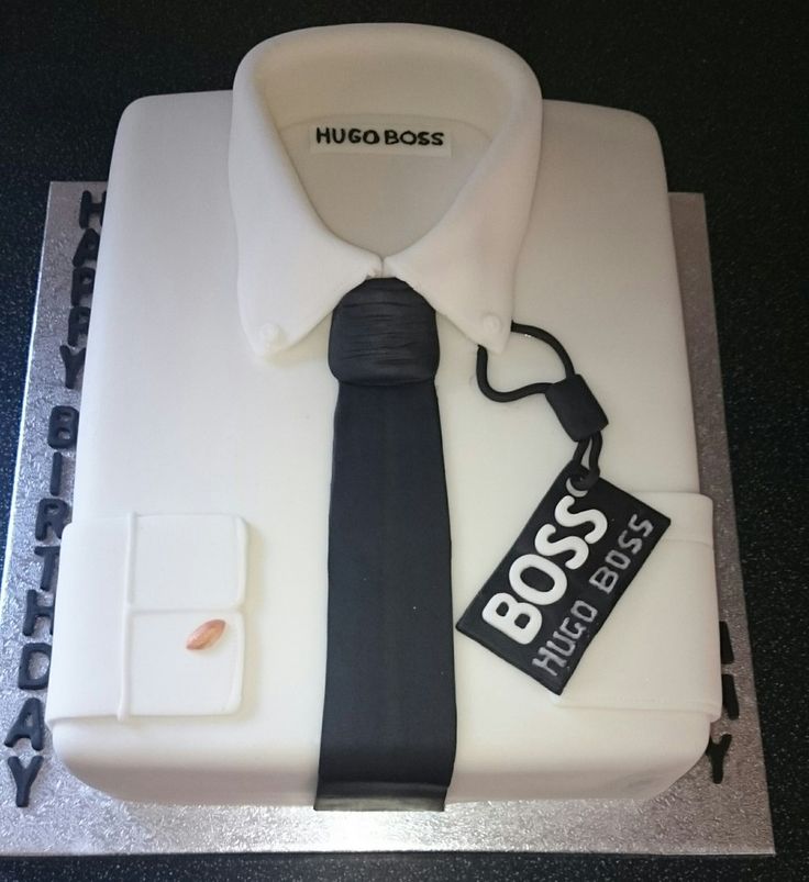 Hugo Boss Shirt Cake