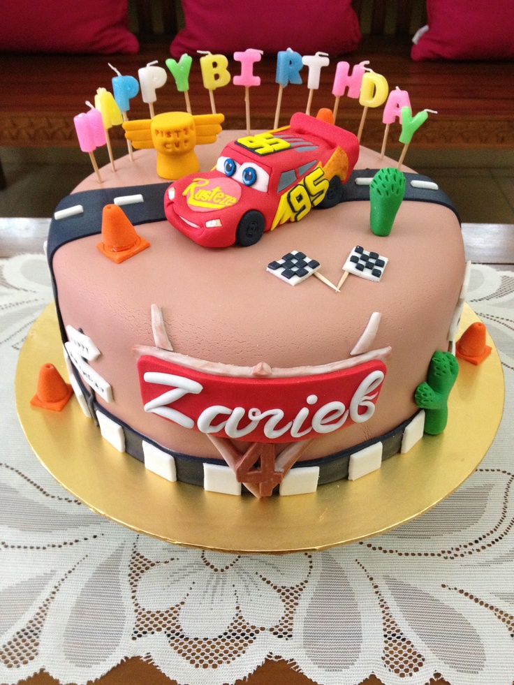 Lightning McQueen Birthday Cakes Ideas