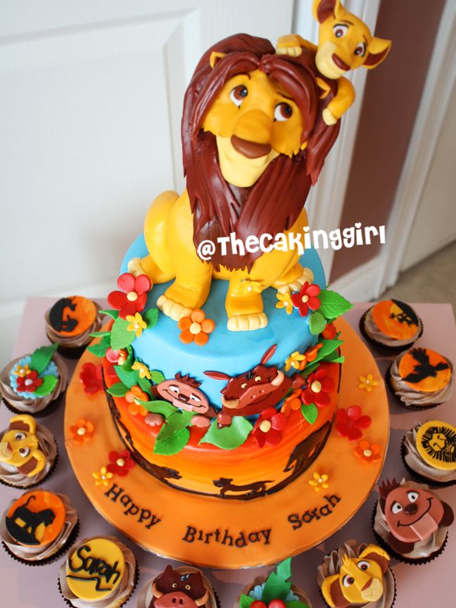 Lion King Cake