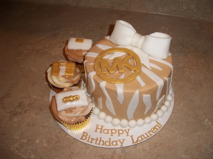 Michael Kors Birthday Cake