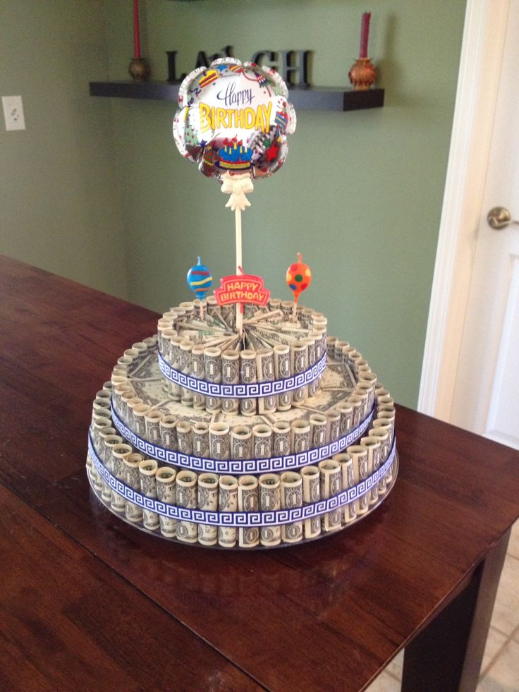 Money Birthday Cake Ideas