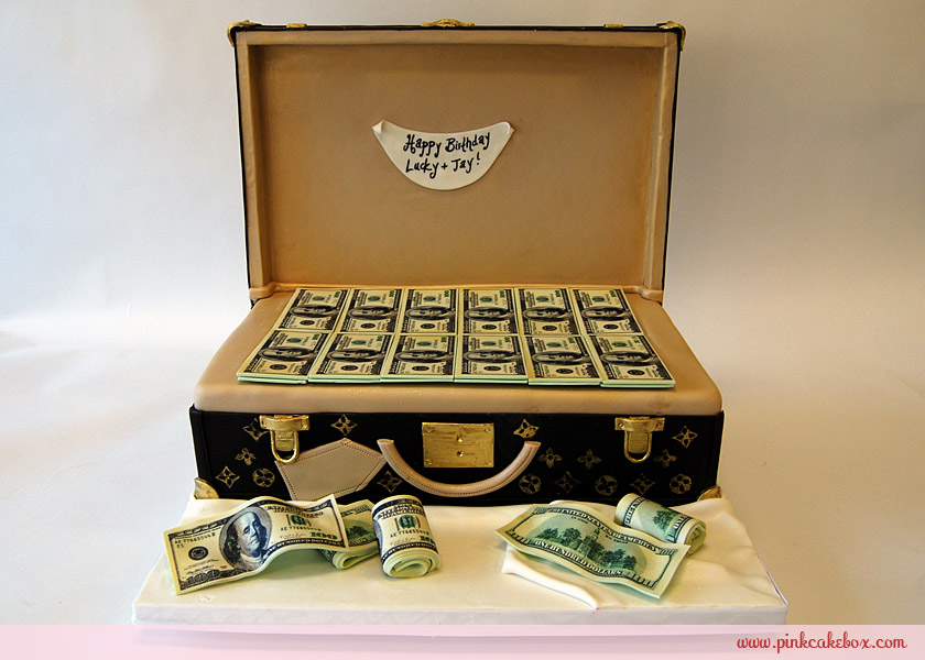 Money Birthday Cake