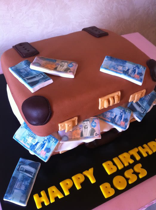 Money Birthday Cake