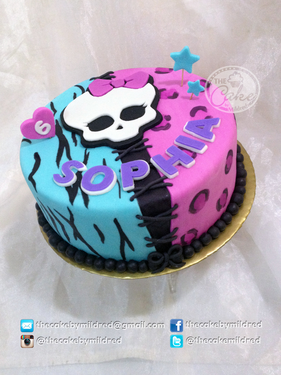 Monster High Birthday Cake