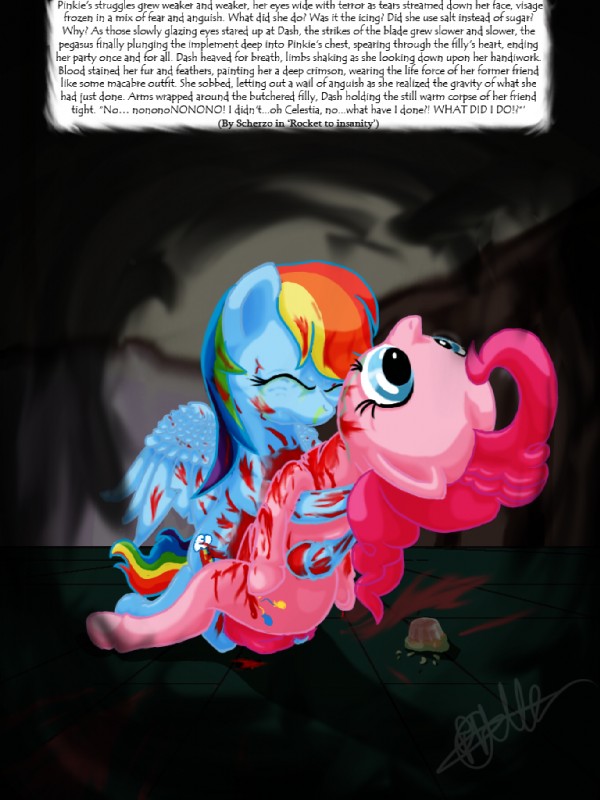 My Little Pony Pinkie Pie Kills Rainbow Dash