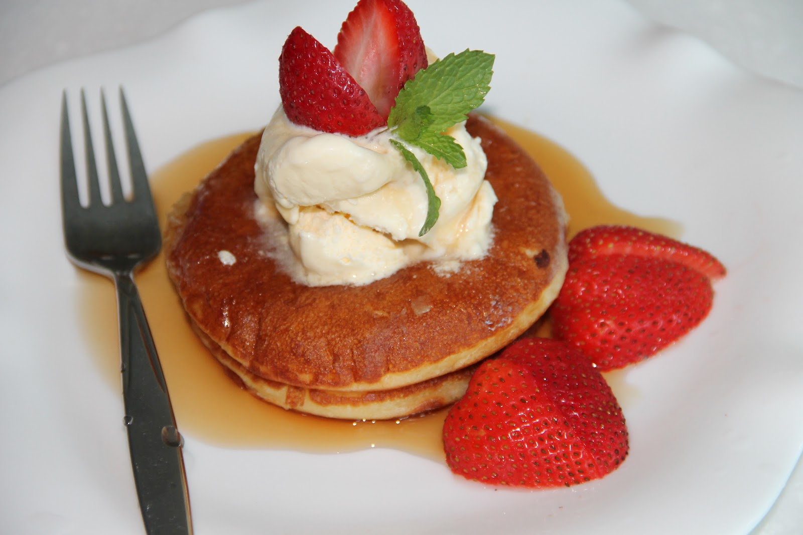 Pancake Ice Cream Sandwich