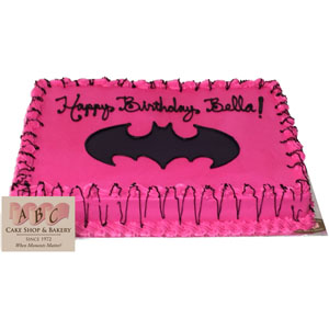 Pink Birthday Sheet Cakes for Girls