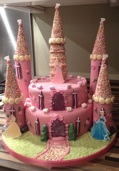 Princess Castle Cake