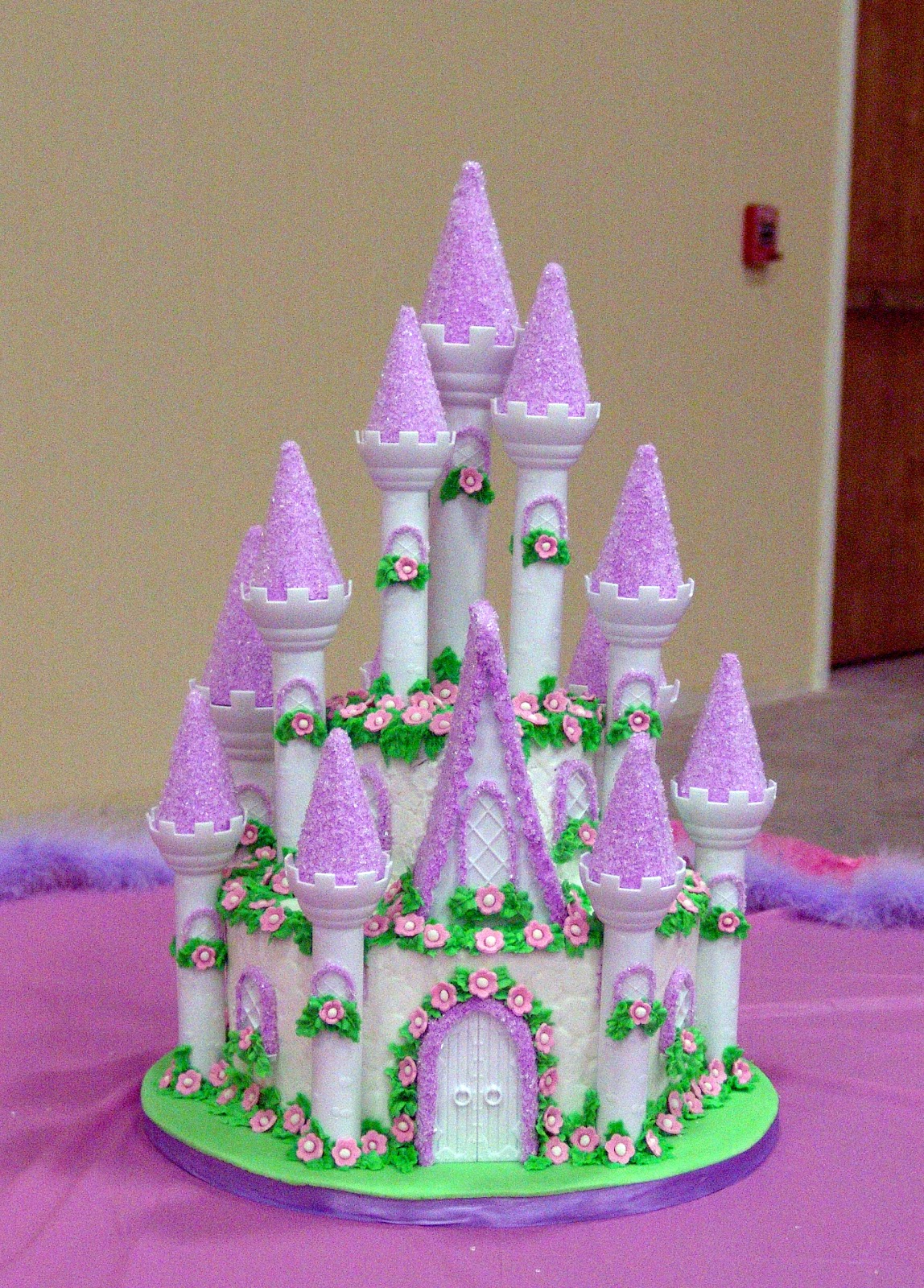 Princess Castle Cake