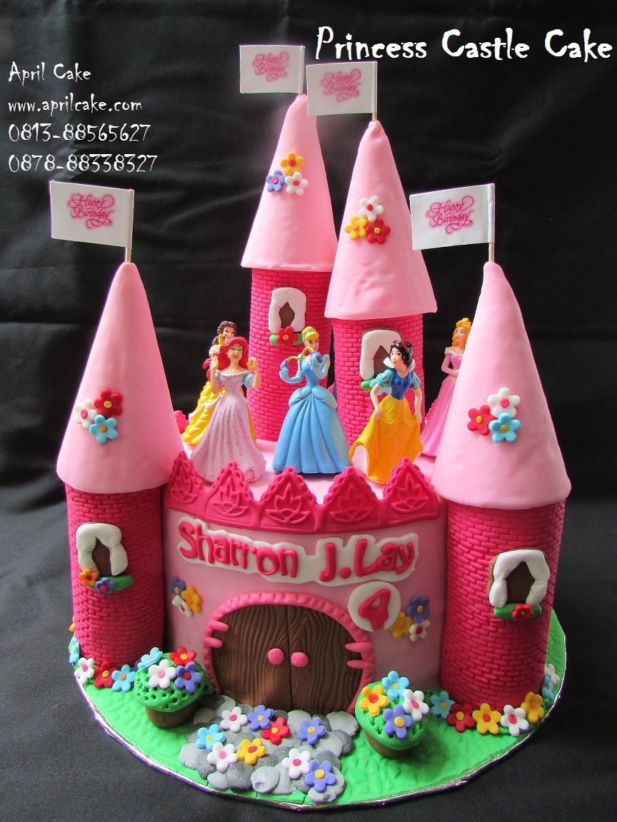 Princess Castle Cake