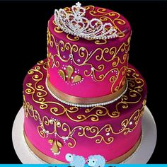 Purple Princess Birthday Cakes