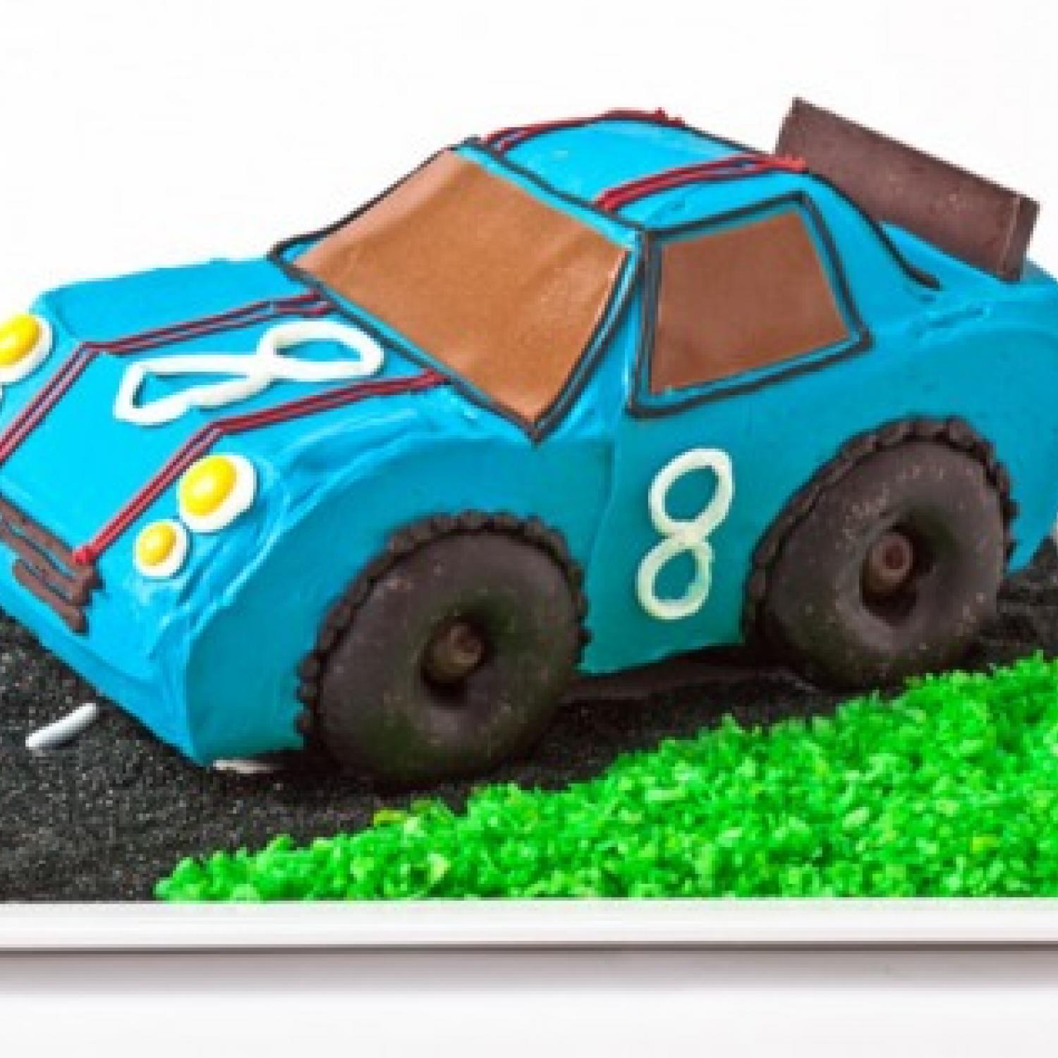 Race Car Birthday Cake Design