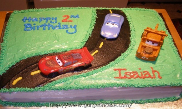 Race Car Birthday Cake