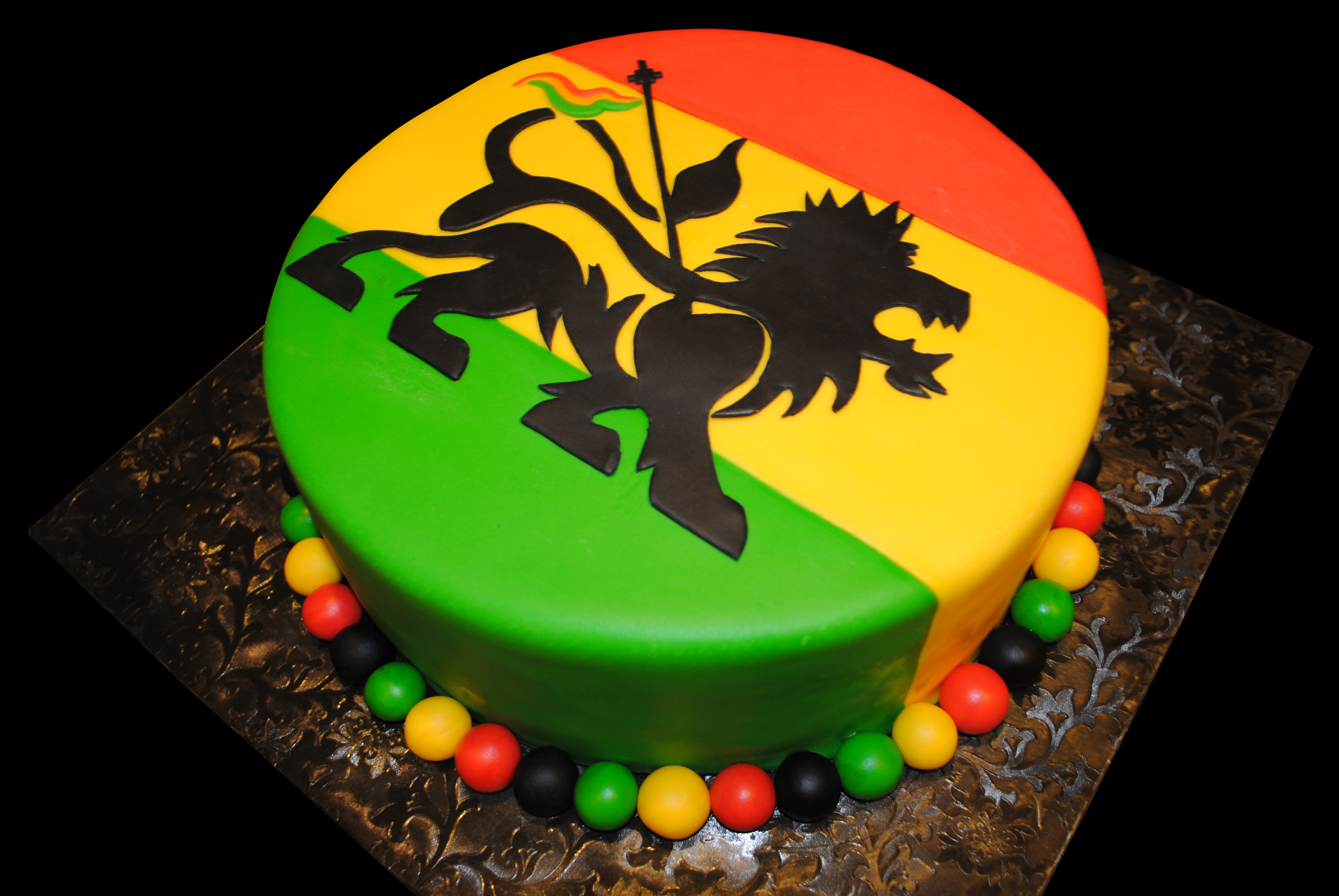 Rasta Birthday Cake