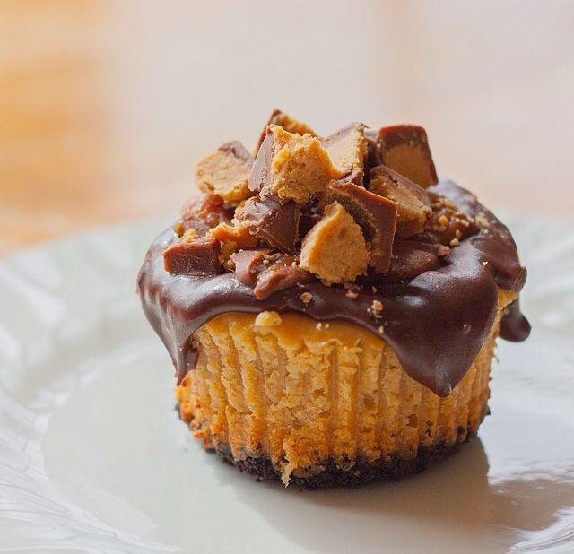 6 Photos of Peanut Butter Cheesecake Cupcakes