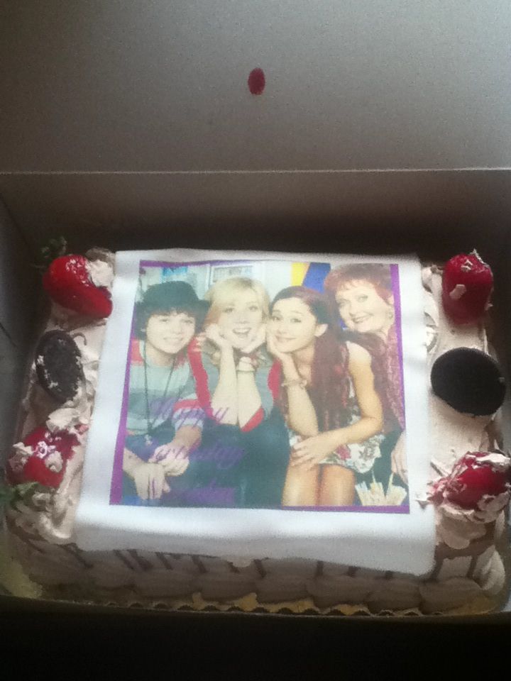 Sam and Cat Birthday Cake