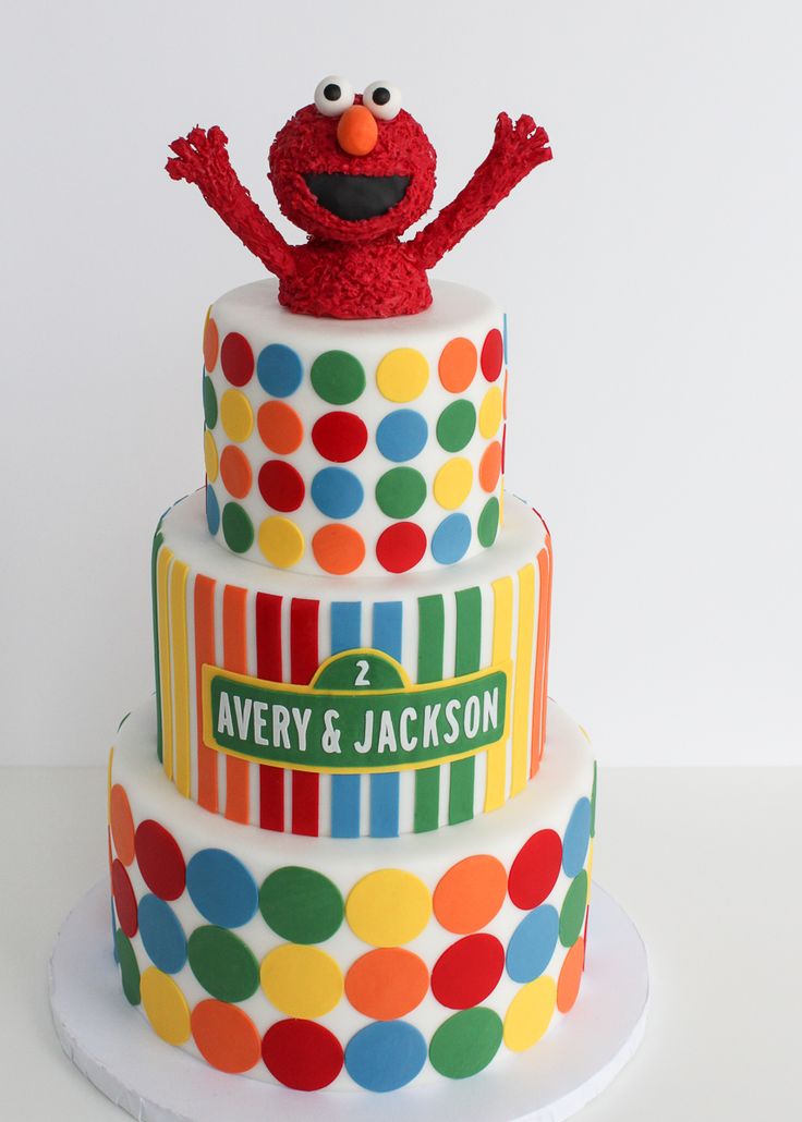 Sesame Street Cake