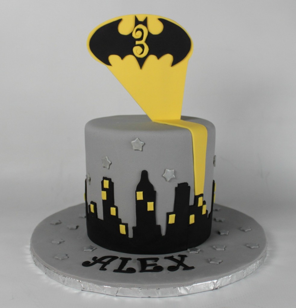 10 Photos of Small Batman Cakes