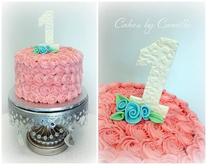 Small Buttercream Birthday Cake