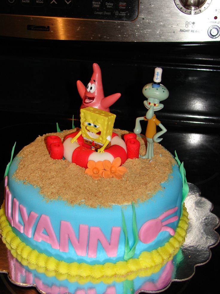 Spongebob Birthday Cake