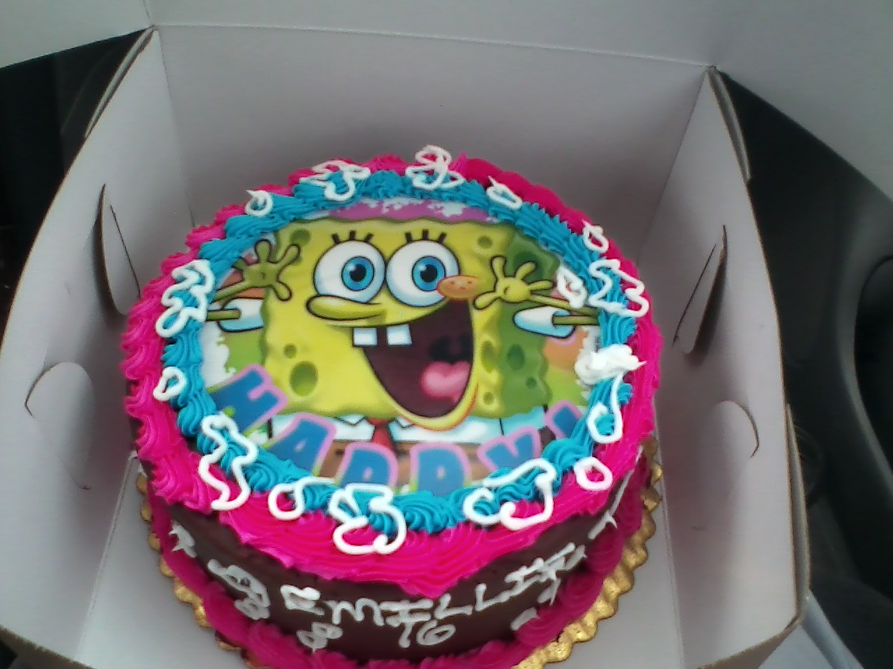 Spongebob Girl Birthday Cake