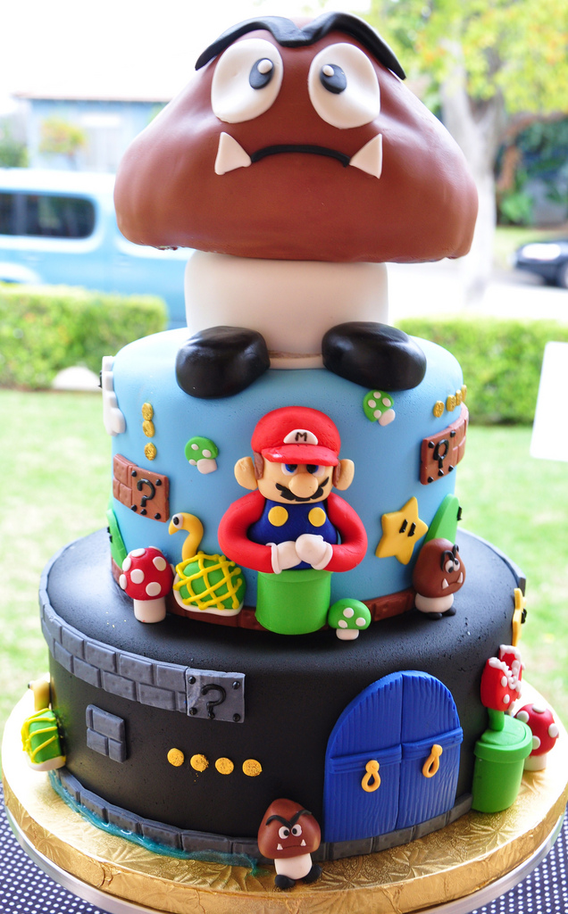 Super Mario Bros Cake