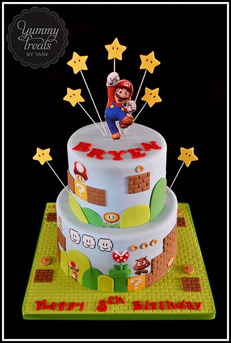 Super Mario Bros Cakes Ideas