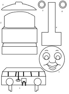 Thomas Tank Engine Template