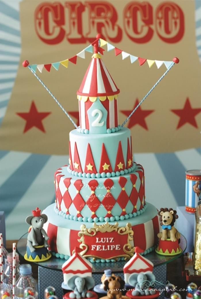 Vintage Circus Birthday Party Idea