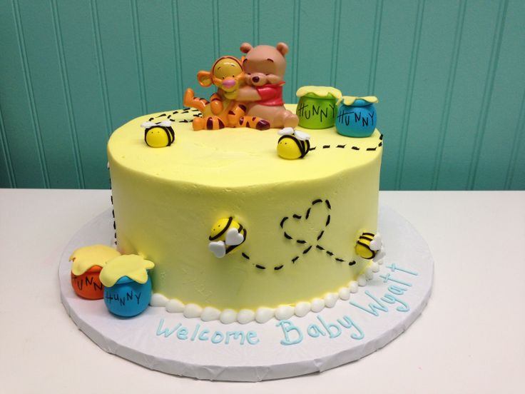 Winnie Pooh Baby Shower Cake Ideas