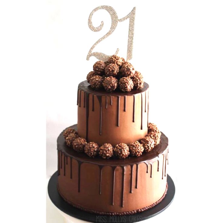 21st Birthday Cake Decorations