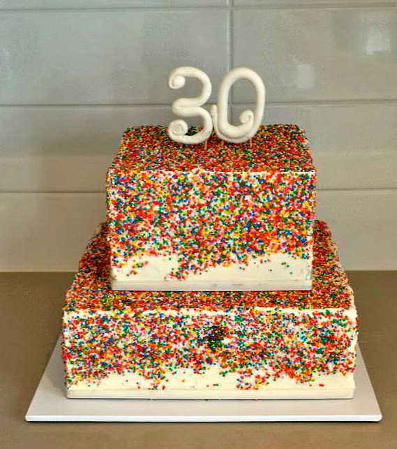 30th Birthday Cake Idea