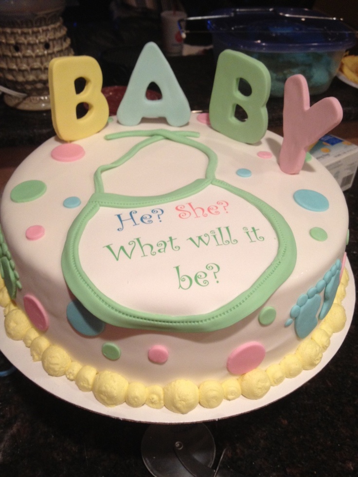 10 Photos of Fun Baby Gender Reveal Cakes