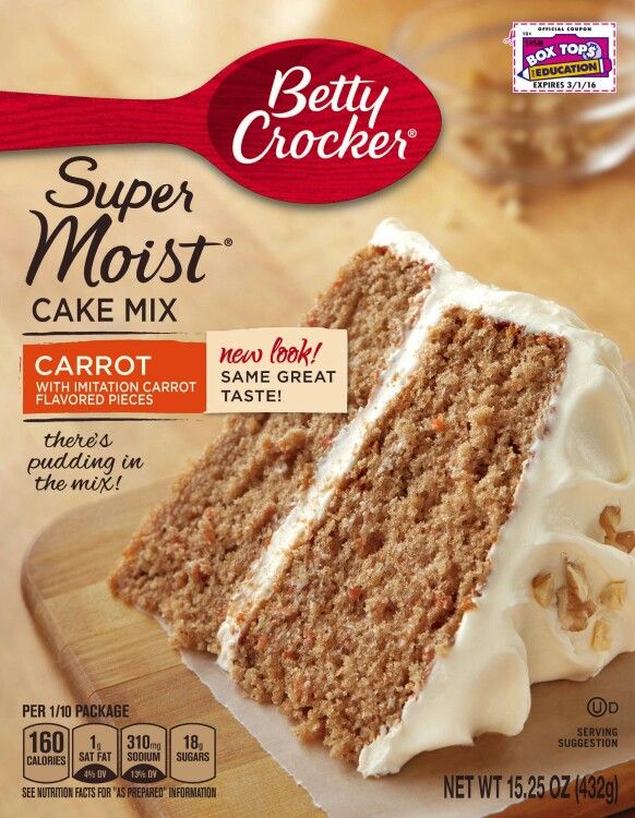 Betty Crocker Carrot Cake Mix