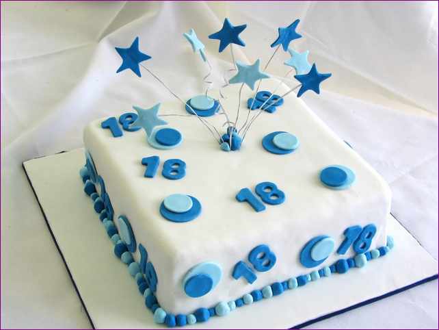 Boys 18th Birthday Cake Designs