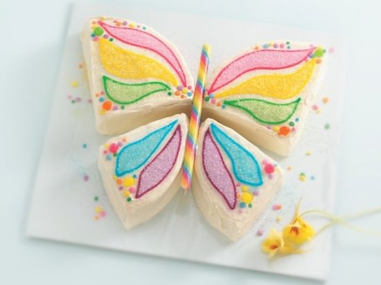 Butterfly Birthday Cake