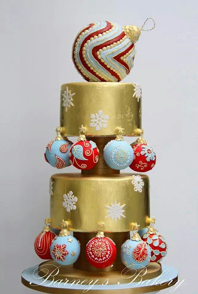 Christmas Cake Art