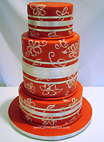 Christmas Wedding Cake