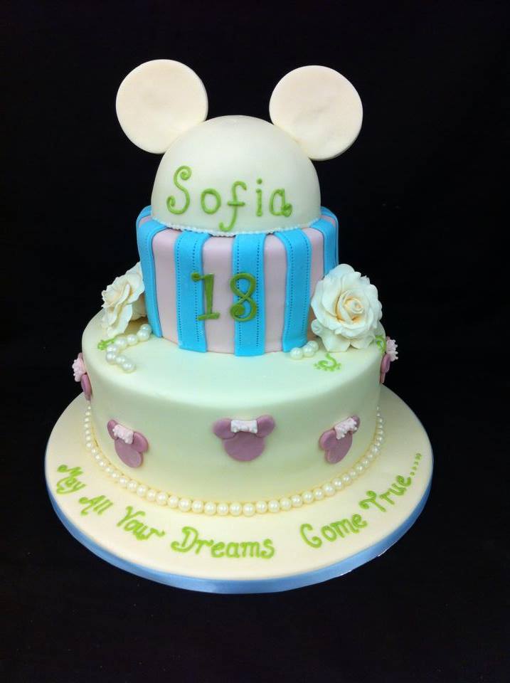 Disney Birthday Cake