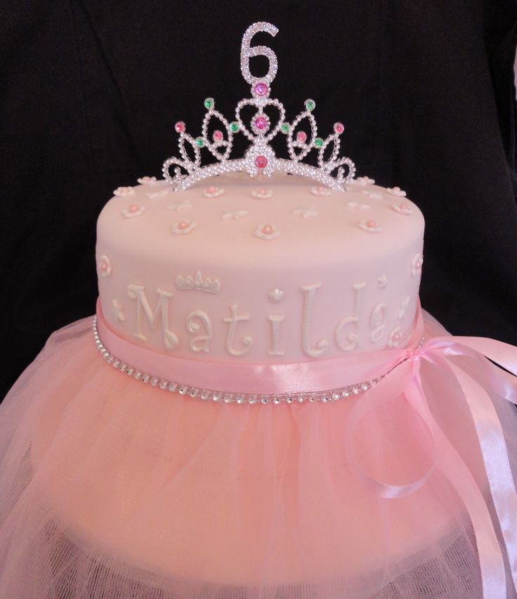 DIY Princess Birthday Cake